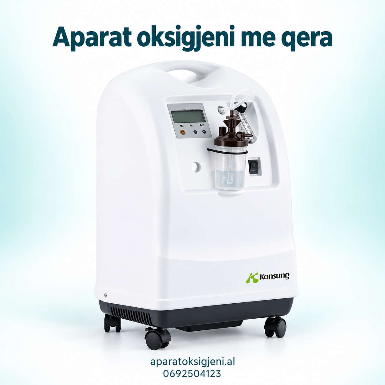 Aparat oksigjeni 10 litra me qera