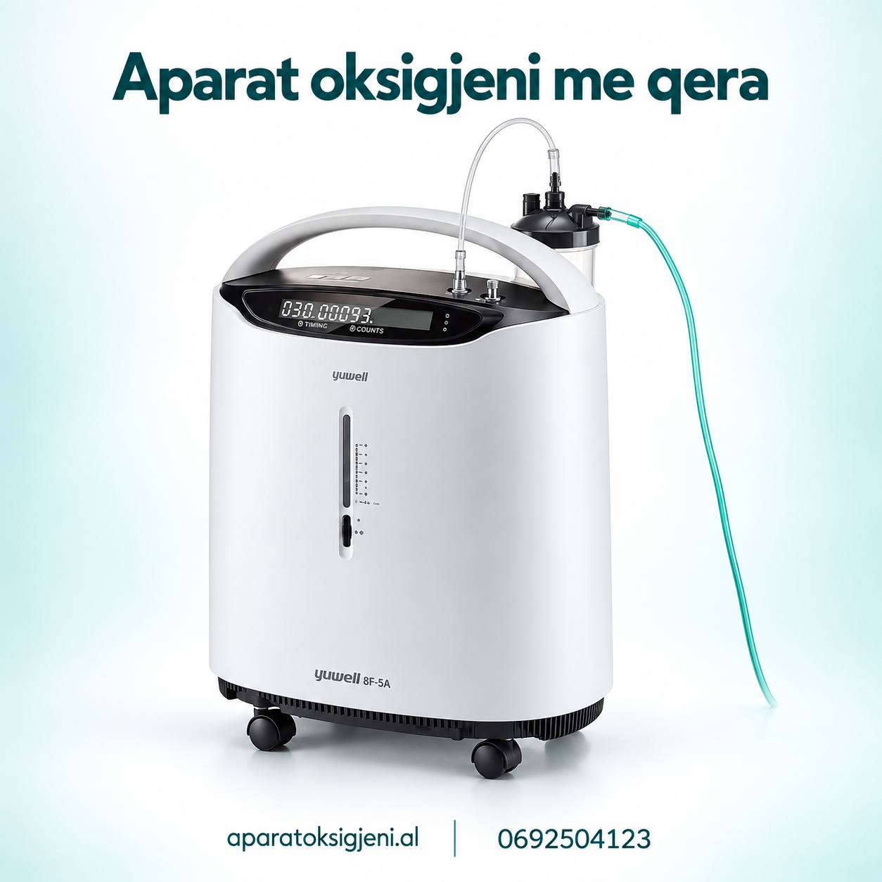 Aparat oksigjeni 5 litra me qera